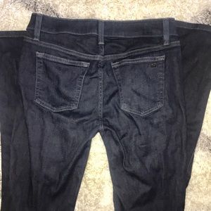 Used JOES JEANS Curvy Bootcut Size W 29 Dark Denim